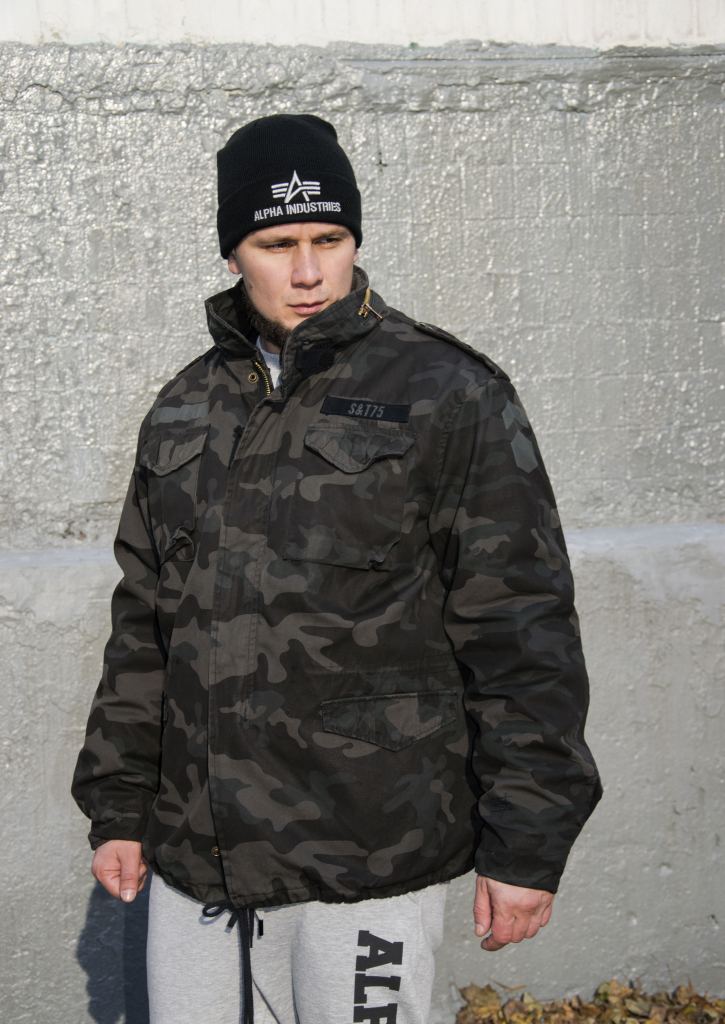 Куртка с подстежкой Surplus REGIMENT M-65 camo black