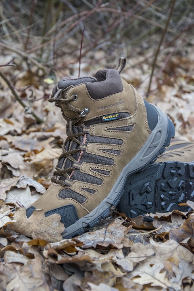 Замшевые коричневые ботинки Pentagon ACHILLES NUBUCK