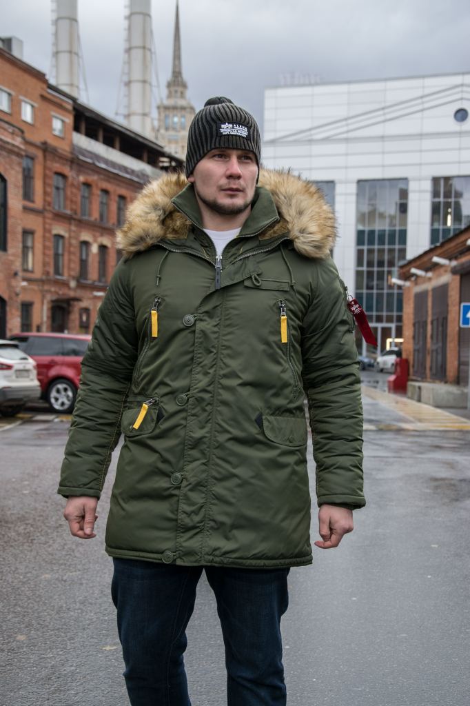 Аляска ALPHA INDUSTRIES PPS N-3B dark green