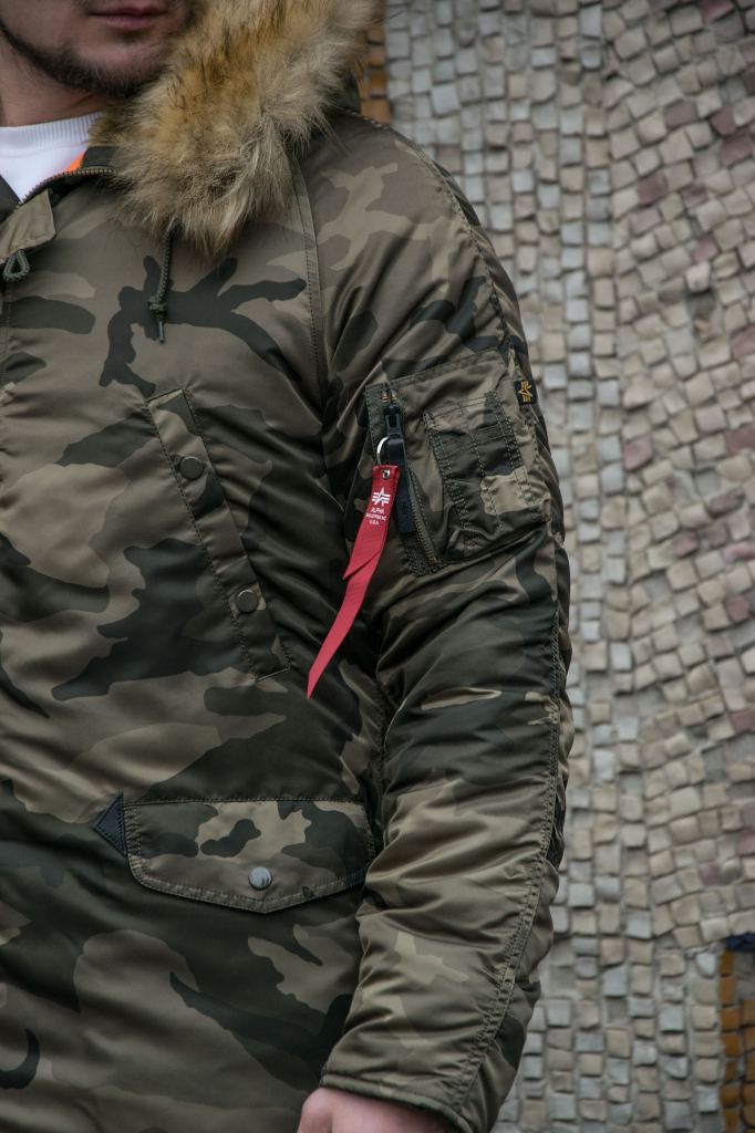 Аляска ALPHA INDUSTRIES VF 59 N-3B olive camo