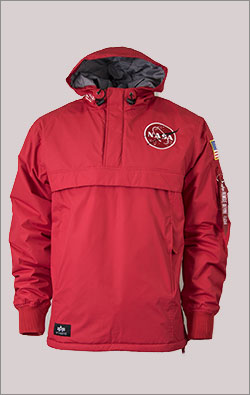 Анорак ALPHA INDUSTRIES NASA Anorak speed red