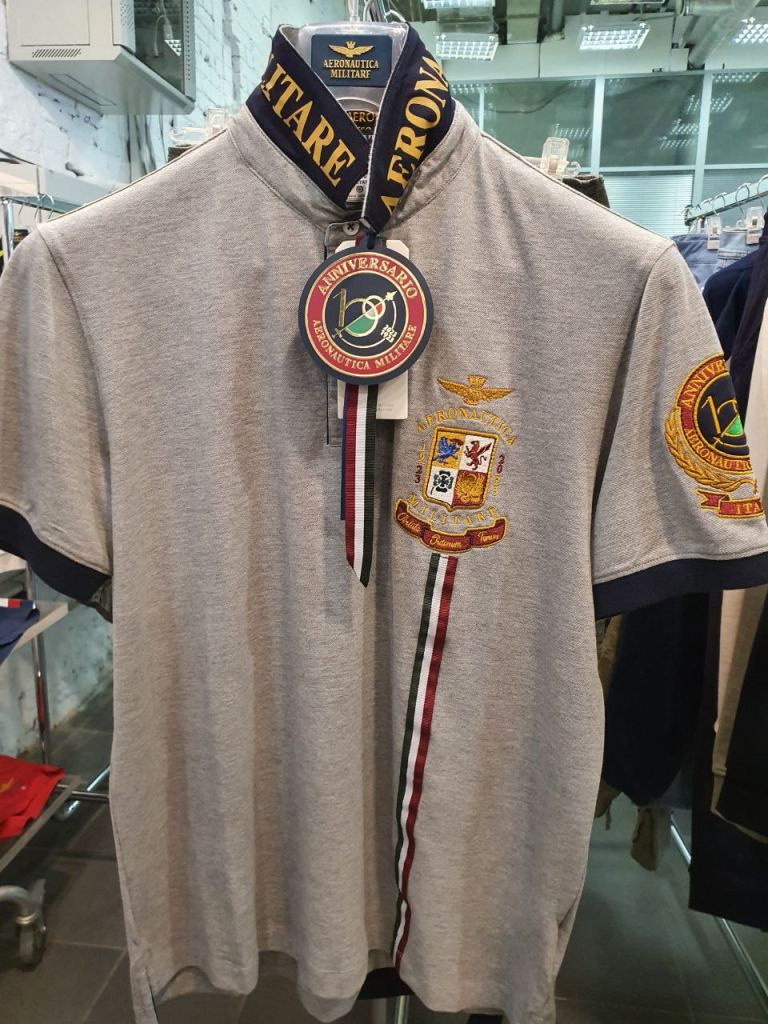 Новые мужские футболки Aeronautica Militare SS23