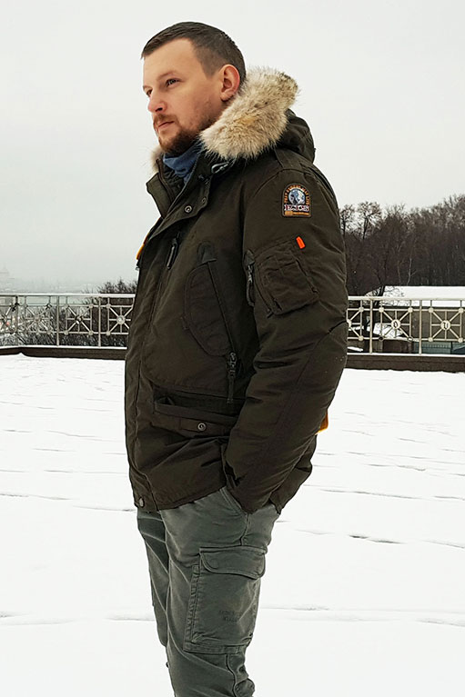 Куртка-аляска мужская PARAJUMPERS RIGHT HAND