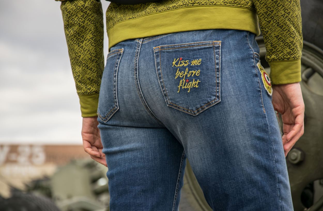 Jeans militare shop