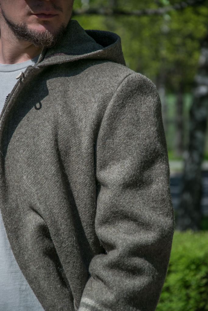 Мужское пальто с капюшоном COCKPIT USA
