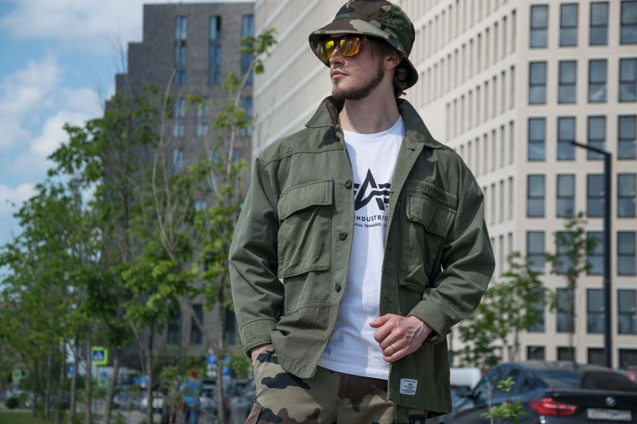 Ветровка ALPHA INDUSTRIES MIXED MEDIA SHIRT JACKET SS-23 фото 1 Ветровка ALPHA INDUSTRIES MIXED MEDIA SHIRT JACKET SS-23 фото 1