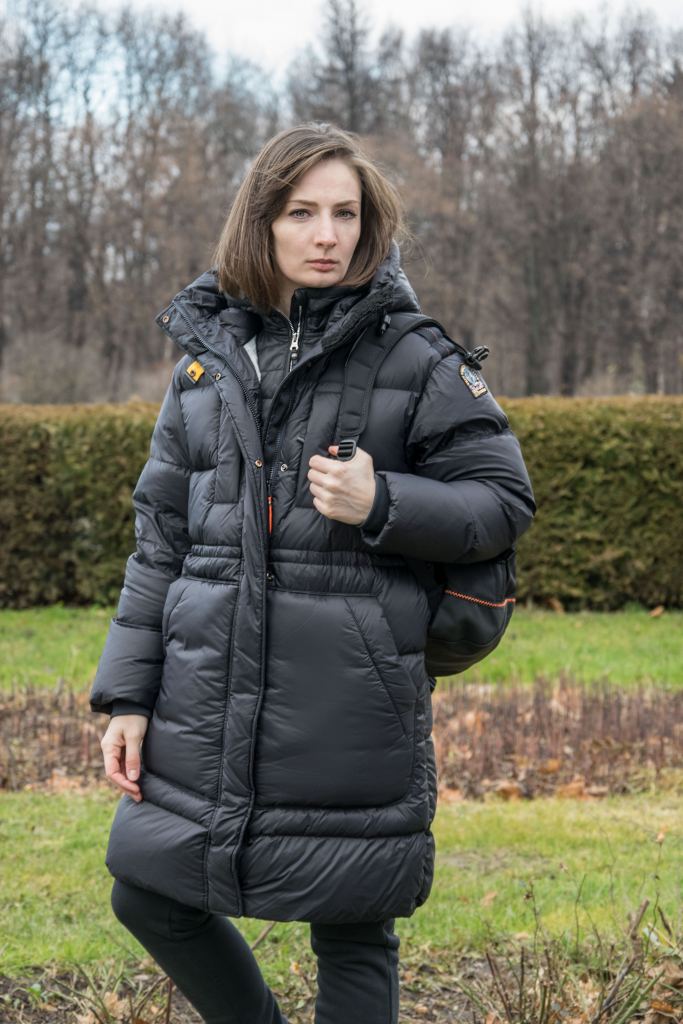 Женское пальто пуховое PARAJUMPERS EIRA FW 21-22 pencil