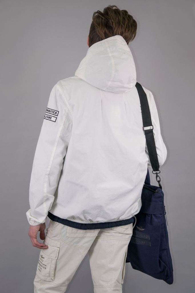 Куртка AERONAUTICA MILITARE SS23 bianco panna AB-2054