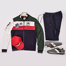 Толстовка AERONAUTICA MILITARE SS 20/TR verde band/off white (FE 1388) 19 700 руб.