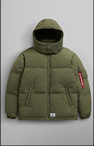 Куртка ALPHA INDUSTRIES PUFFER PARKA FW 23/24 m OG-107 green