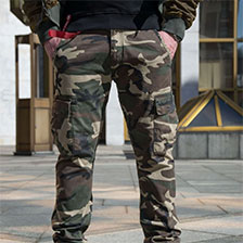 Брюки-карго ALPHA INDUSTRIES AGENT C camo woodland 6 700 руб