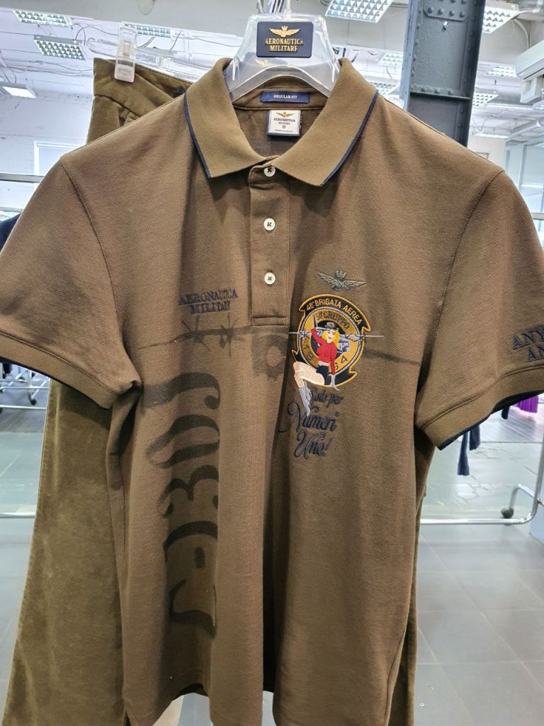 Мужские футболки Aeronautica Militare FW23