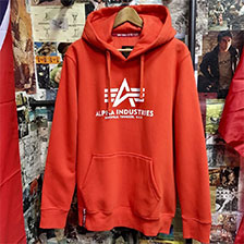 Толстовка ALPHA INDUSTRIES BASIC HOODY atomic red 5 600 руб