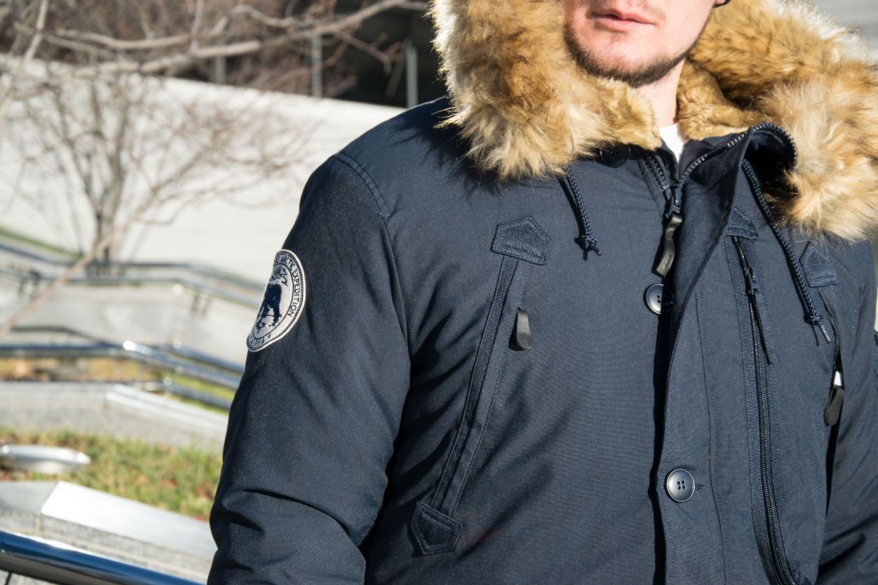 Аляска ALPHA INDUSTRIES POLAR rep. blue