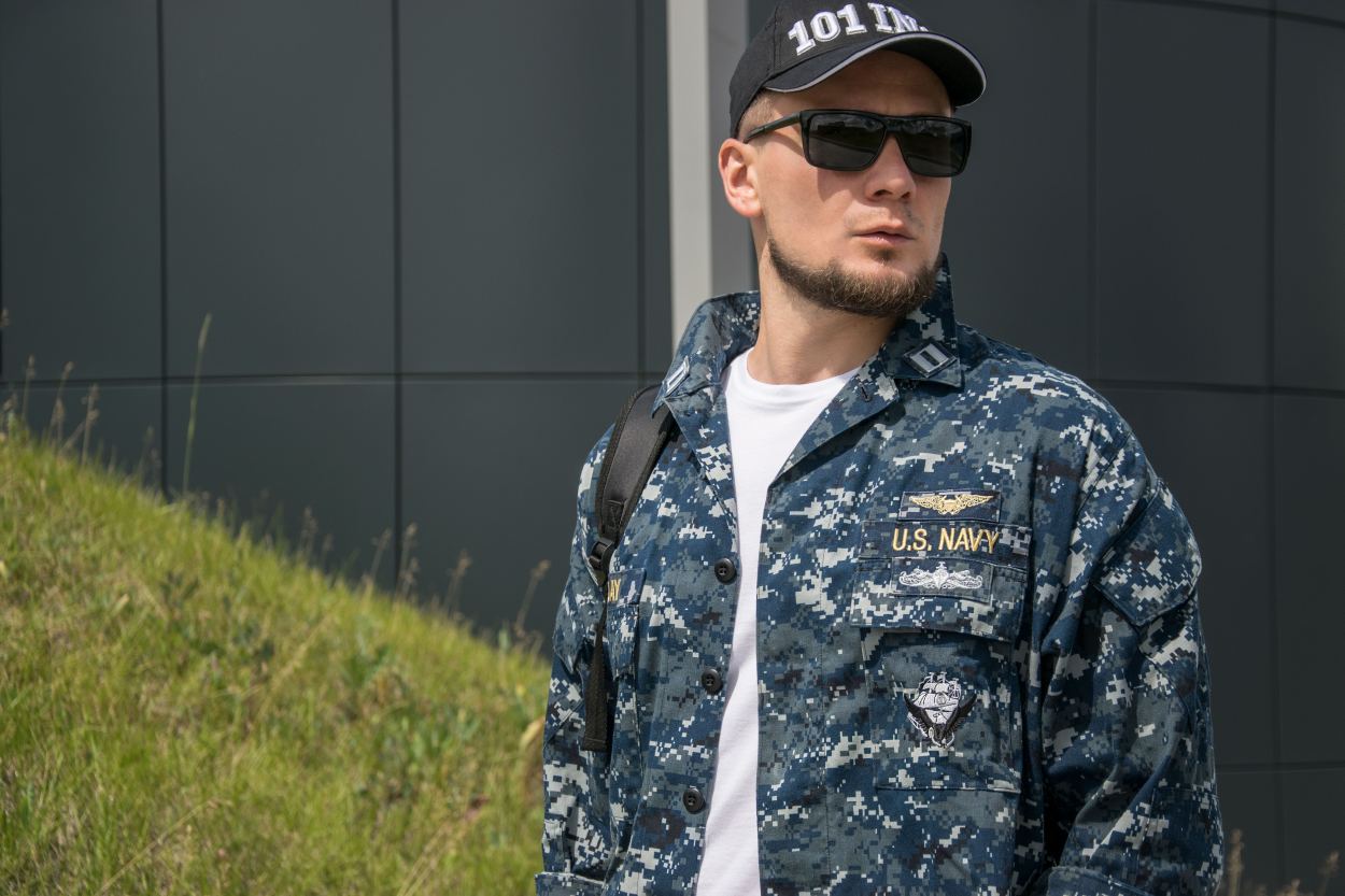 Китель полевой NWU digital navy США фото 1 Китель полевой NWU digital navy США фото 1