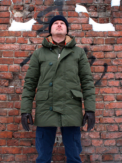 Мужская куртка-аляска HOLUBAR BOULDER