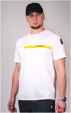 Футболка PARAJUMPERS TAPE TEE SS 24 cloud