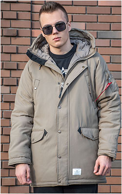 Аляска ALPHA INDUSTRIES N-3B ALTITUDE MOD PARKA FW 24/25 coyote brown