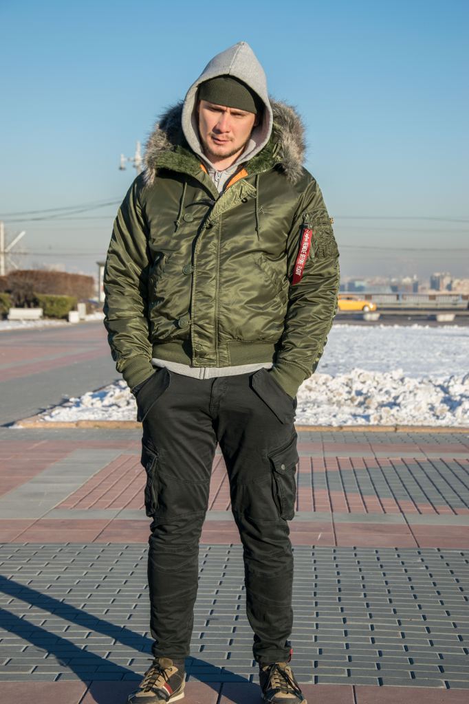 Аляска короткая ALPHA INDUSTRIES VF 59 N-2B dark green