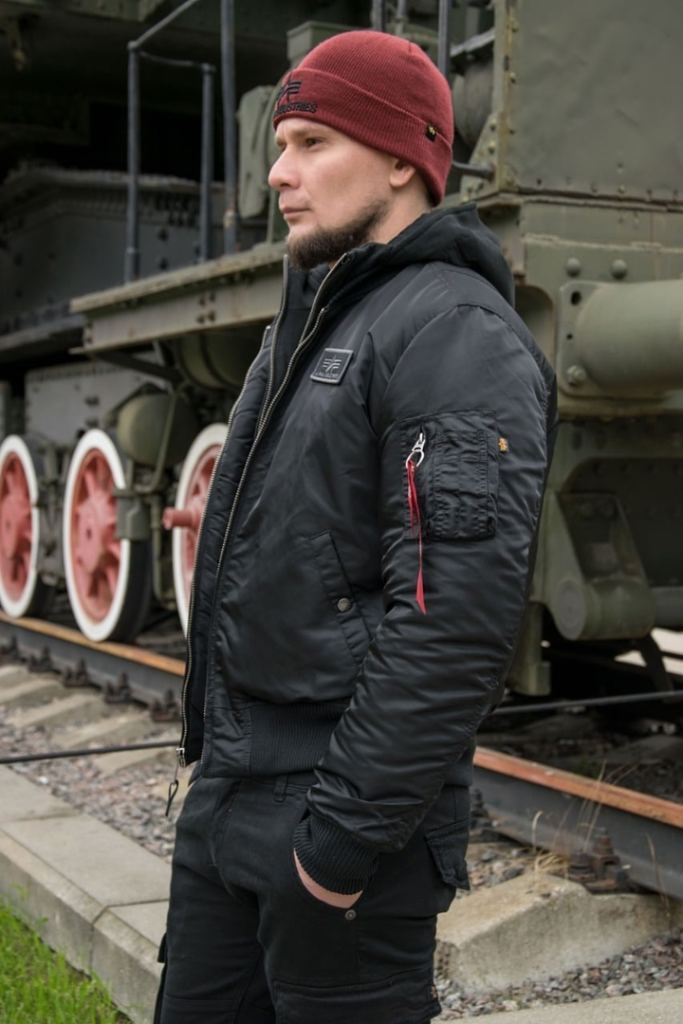 Куртка-бомбер лётная ALPHA INDUSTRIES D-Tec MA-1