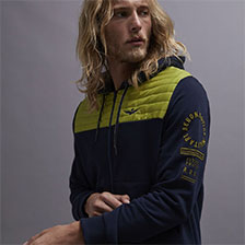 Толстовка с капюшоном AERONAUTICA MILITARE SS 21/IT grinch/blue navy (AF 420) Толстовка с капюшоном AERONAUTICA MILITARE SS 21/IT grinch/blue navy (AF 420)
