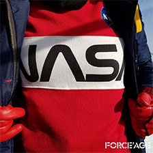 Свитшот ALPHA INDUSTRIES NASA Inlay speed red 5 400 руб