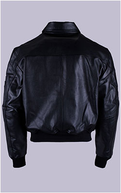 Куртка лётная ALPHA INDUSTRIES CWU Leather HERITAGE black