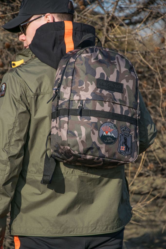 Рюкзак AERONAUTICA MILITARE BACK-PACK SS 22/CN camouflage (BO 1079)