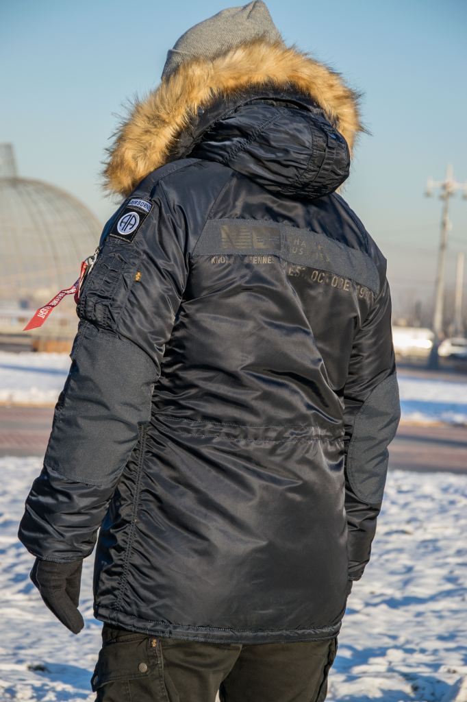 Аляска ALPHA INDUSTRIES AIRBORNE N-3B rep. blue