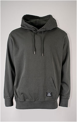 Толстовка ALPHA INDUSTRIES ESSENTIAL FRENCH TERRY HOODIE GEN-II SS 25 m charcoal