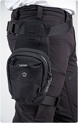 Сумка набедренная Pentagon CONSUL black 17087