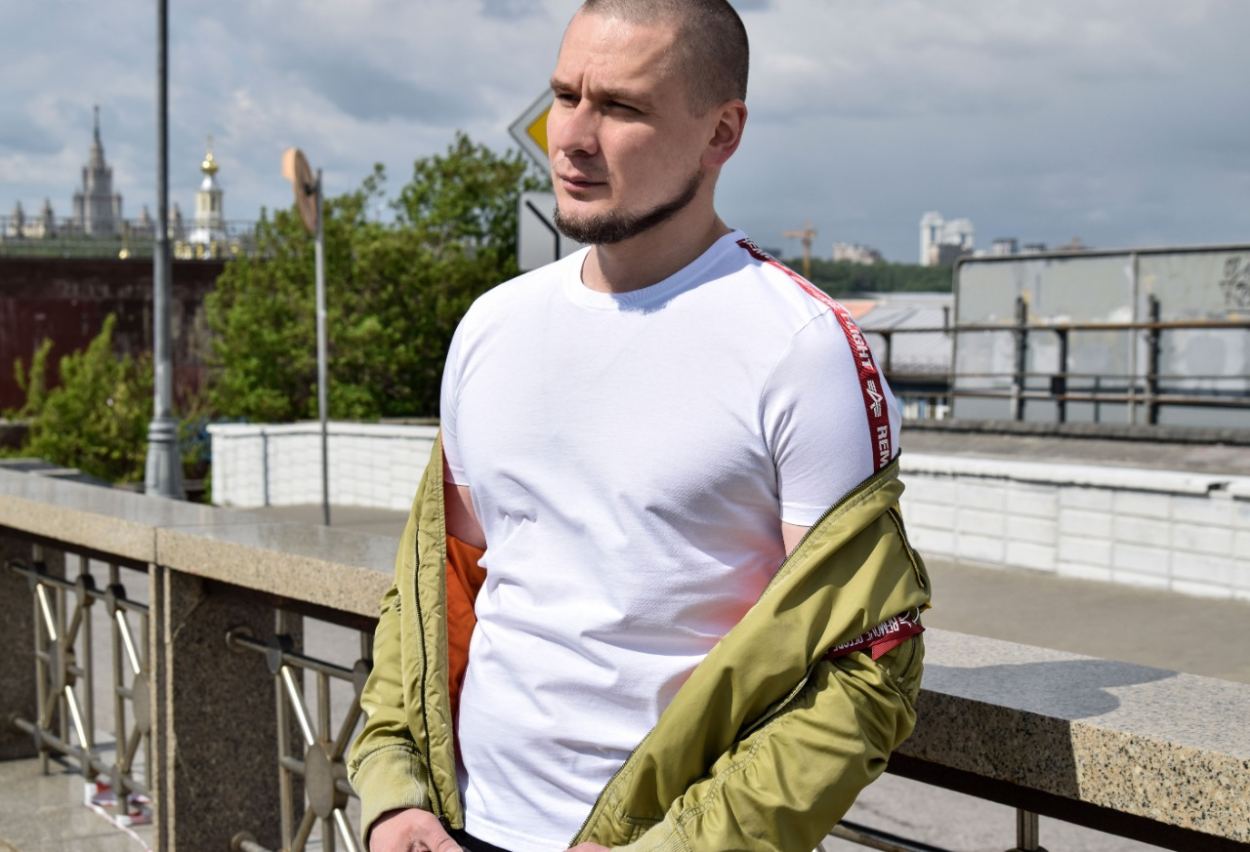 Футболка мужская Alpha Industries