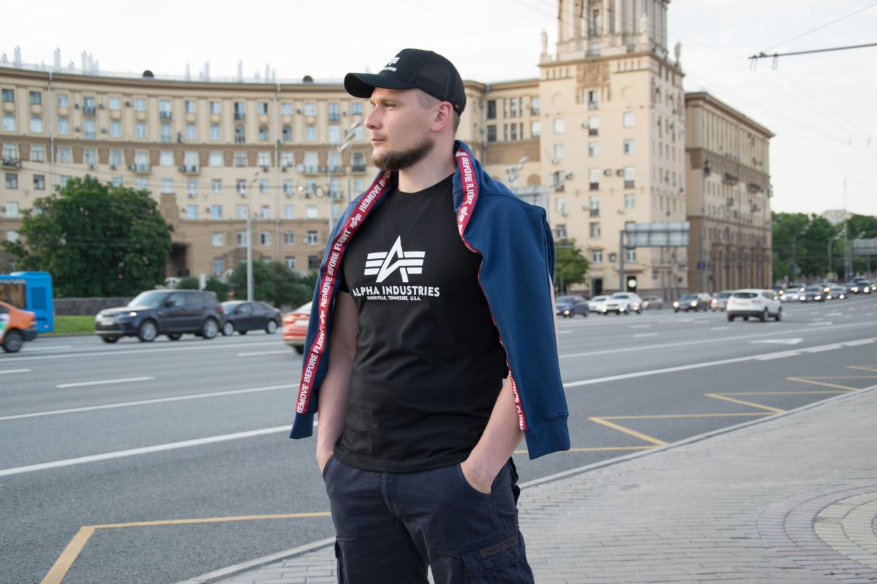 Футболка мужская Alpha Industries