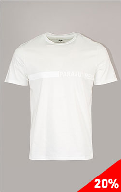 Футболка PARAJUMPERS SPACE TEE SS 25 m white