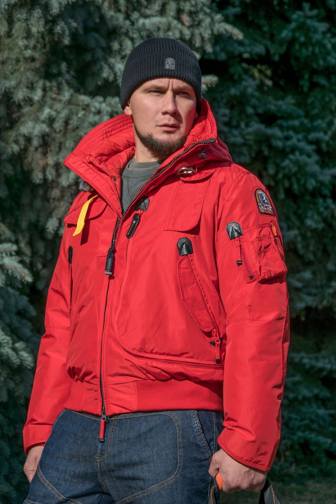 Аляска-пуховик PARAJUMPERS GOBI FW 22-23 true red