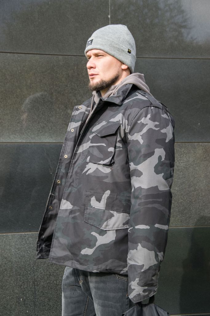 Куртка Surplus M-65 с подстёжкой camo black