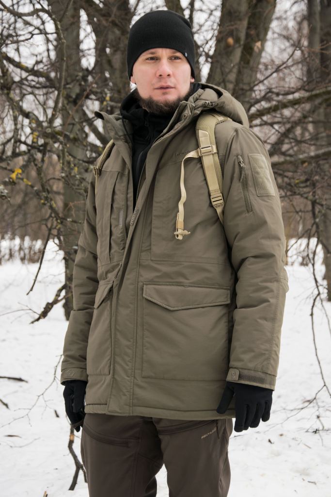 куртка широкого кроя