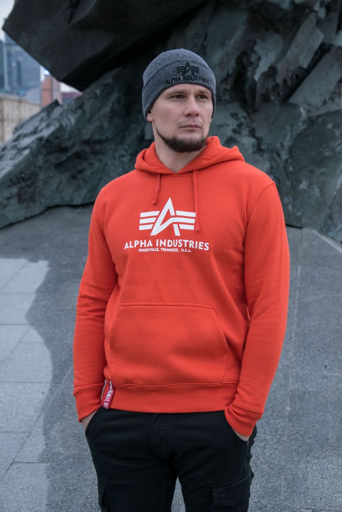 Толстовка ALPHA INDUSTRIES BASIC HOODY