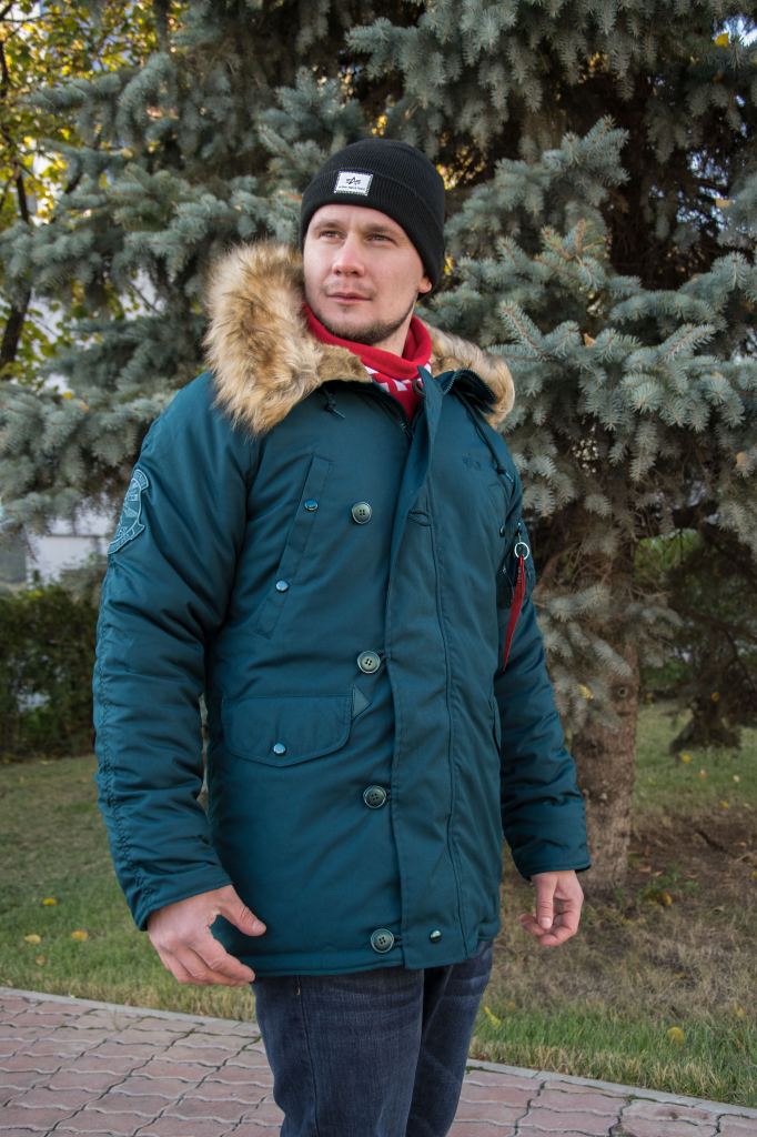 Аляска ALPHA INDUSTRIES EXPLORER blue bold