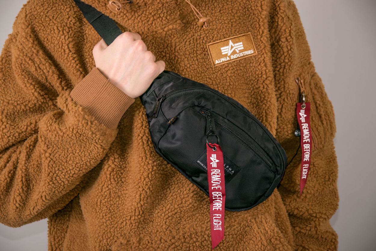 Толстовка ALPHA INDUSTRIES TEDDY HOODY camel фото 6