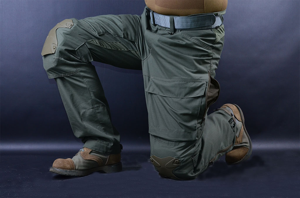 тактические брюки с наколенниками, ботинки Corcoran Marauder