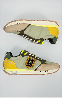 Кроссовки AERONAUTICA MILITARE SS 25/CN bamboo/agave (SC 292)