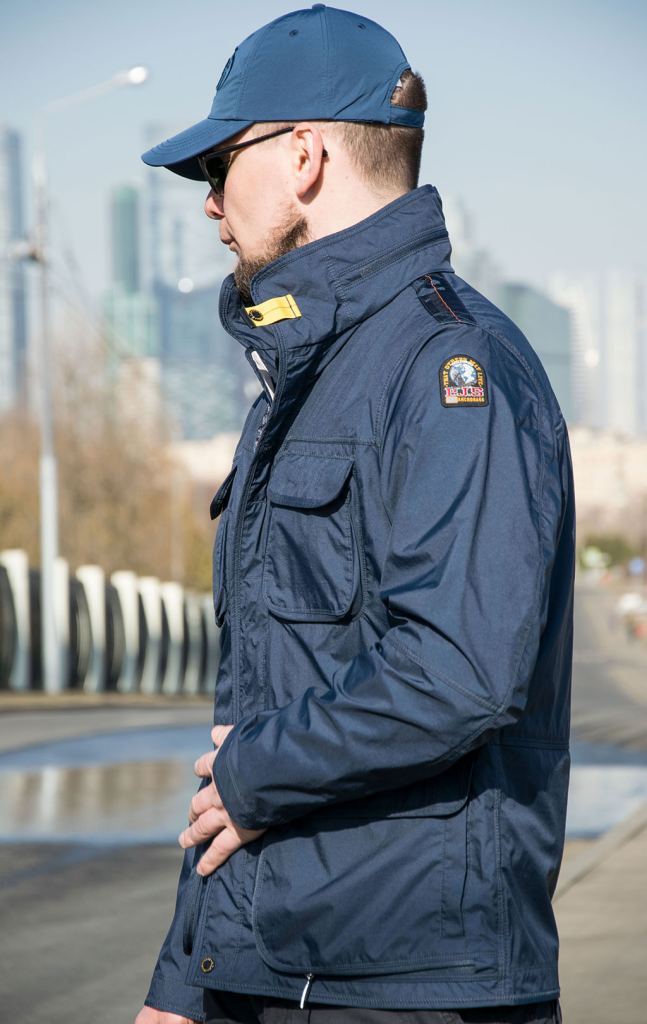 Ветровка PARAJUMPERS DESERT M-65 SS22 navy