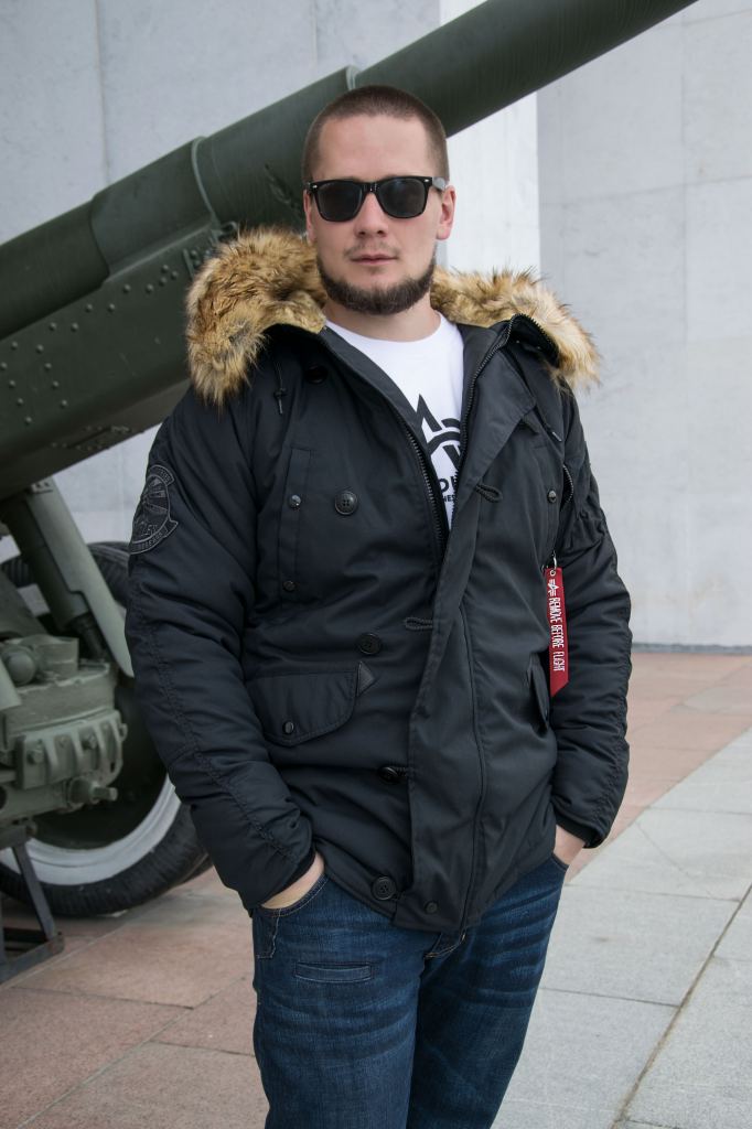 Аляска ALPHA INDUSTRIES EXPLORER black