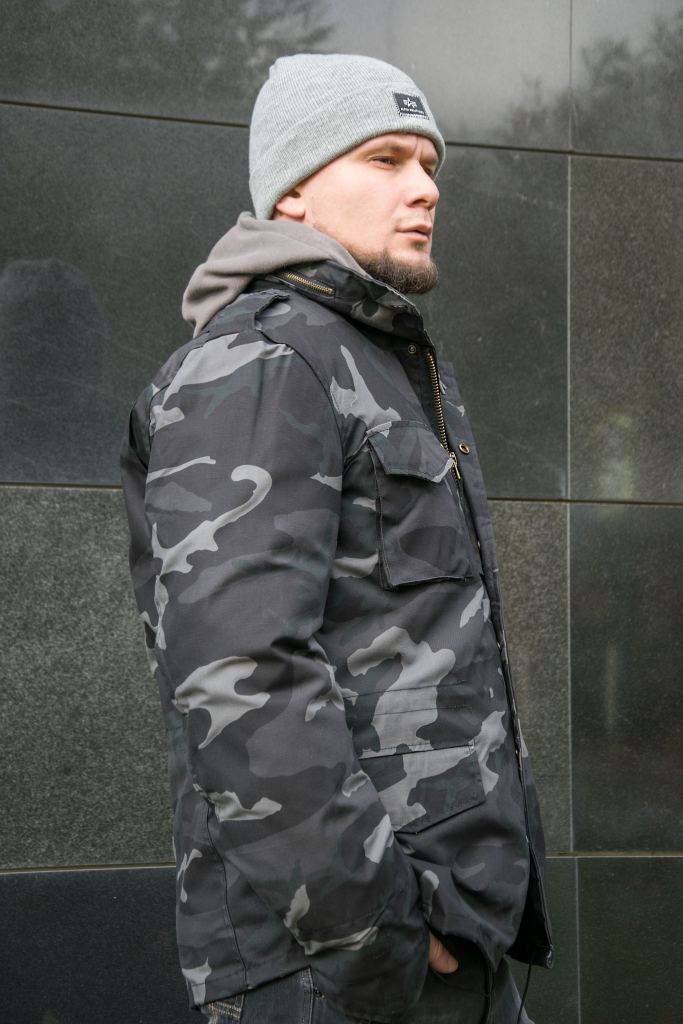 Куртка Surplus M-65 с подстёжкой camo black