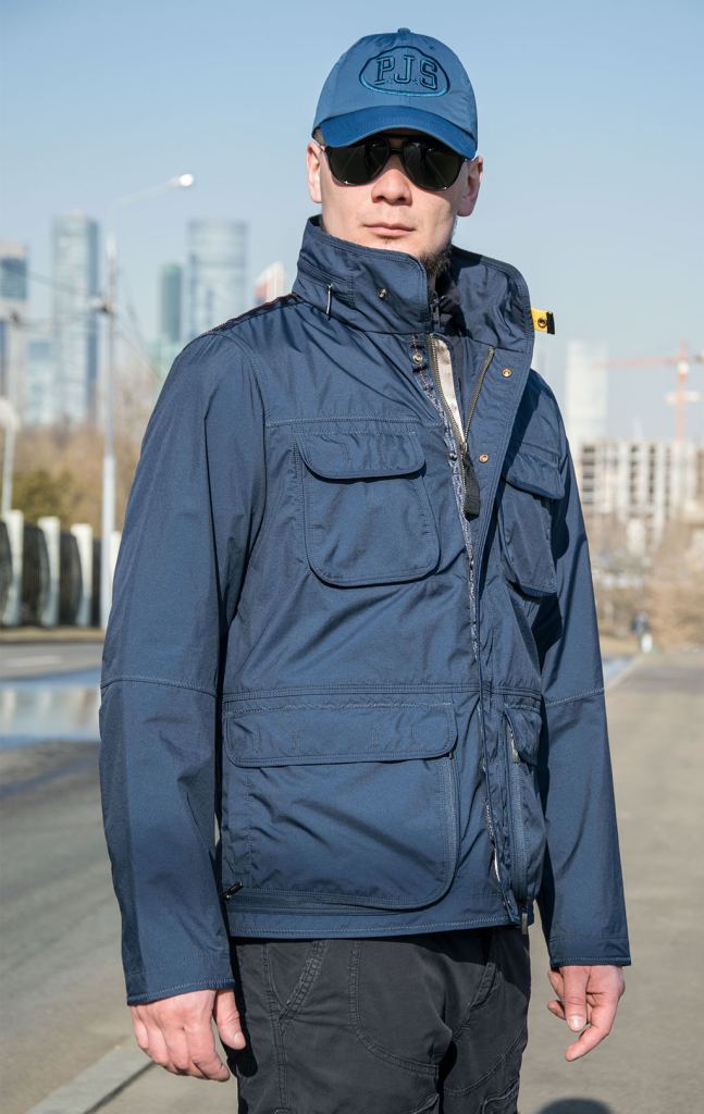 Ветровка PARAJUMPERS DESERT M-65 SS22 navy