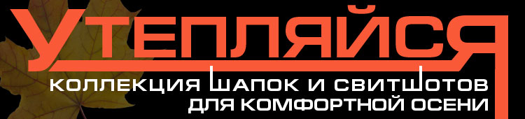 УТЕПЛЯЙСЯ! Коллекция шапок и свитшотов для комфортной осени.