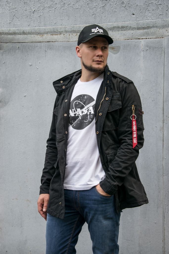 Ветровка ALPHA INDUSTRIES HUNTINGTON M-65 black фото 2