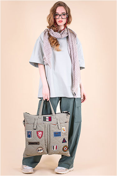 Футболка PARAJUMPERS REG TEE плотная SS 26 fresh grey