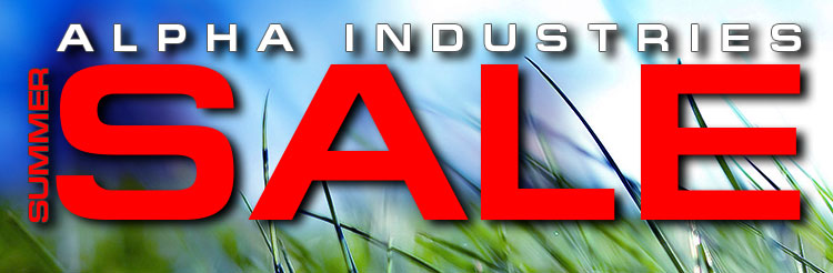 ALPHA INDUSTRIES summer SALE ALPHA INDUSTRIES summer SALE
